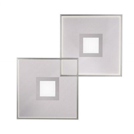 PAUL NEUHAUS LED stropní svítidlo v barvě oceli moderní design s funkcí stmívání a dálkovým ovladačem 2700-5000K