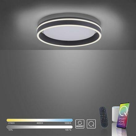 PAUL NEUHAUS Q-VITO, LED stropní svítidlo, Smart Home, průměr 40cm ZigBee 2700-5000K PN 8414-13