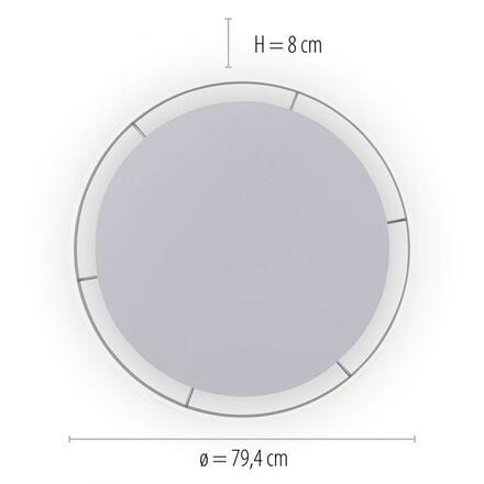 PAUL NEUHAUS Q-VITO, LED stropní svítidlo, Smart Home, průměr 79,4cm ZigBee 2700-5000K PN 8418-13