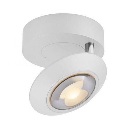 PAUL NEUHAUS LED stropní svítidlo PURE Oculis, bílá, stmívatelné, otočné a nastavitelné 2700K