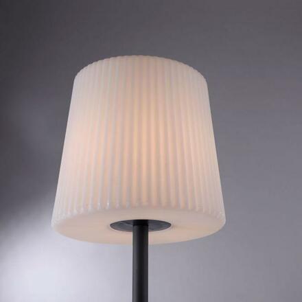 PAUL NEUHAUS Stolní lampa, antracit, stínítko z umělé hmoty, proti oslnění 9500-13