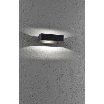 PAUL NEUHAUS LED- venkovní nástěnné svítidlo, antracit, moderní design 3000K PN 9668-13