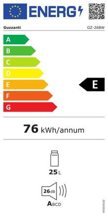 Autochladnička Guzzanti GZ 26BW