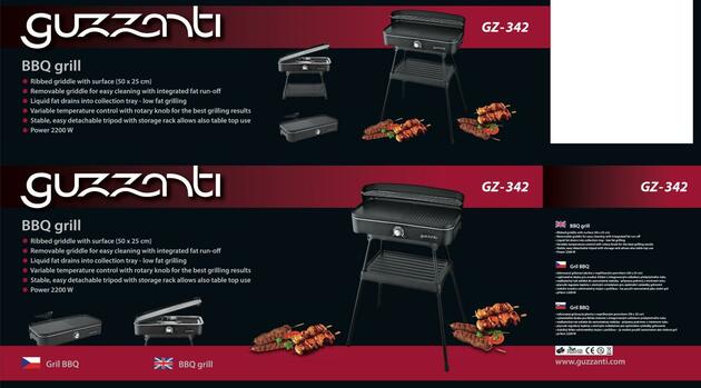 Gril BBQ Guzzanti GZ 342