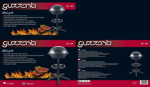 Gril BBQ Guzzanti GZ 345