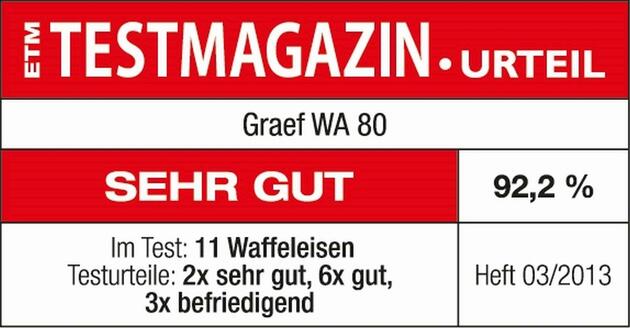 Waflovač Graef WA 80