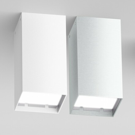 RENDL MEA stropní čtvercová bílá 230V E27 18W R10196
