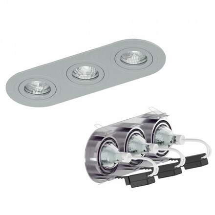 RENDL BIZZ III výklopná česaný hliník 12V GU5,3 3x50W R10210