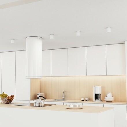 RENDL MAYO R stropní výklopná bílá 230V LED 9W 36° 2700K R10375