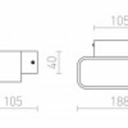 RENDL REEM nástěnná bílá 230V LED 4.5W 3000K R10401