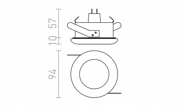 RENDL ACUA zápustná chrom 12V GU5,3 50W IP44 R10406/12