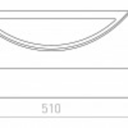 RENDL CRESCENT L nástěnná sádrová 230V E14 2x28W R10451
