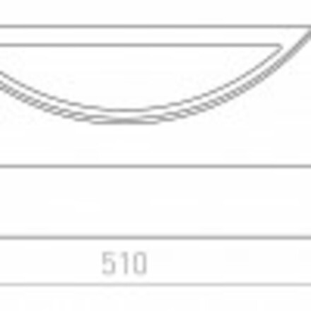 RENDL CRESCENT L nástěnná sádrová 230V E14 2x28W R10451