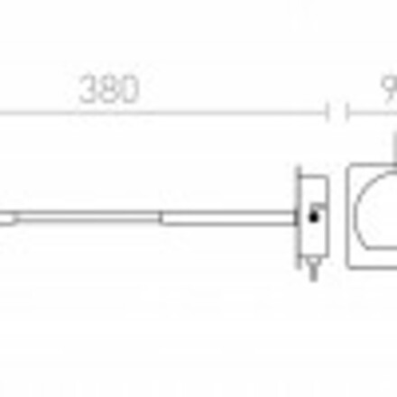 RENDL GLOSSY na husím krku chrom 230V LED GU10 8W R10543