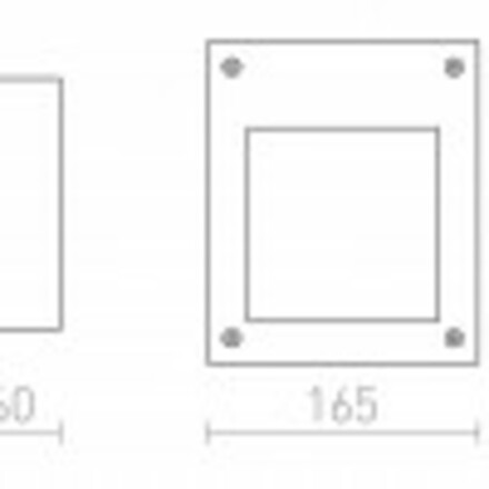 RENDL AKORD zápustná do stěny nerez 230V LED 3W IP65 3000K R10546