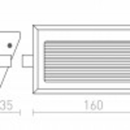 RENDL INTRO L česaný hliník 350mA LED 3W 3000K R10598