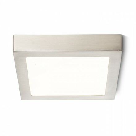 RENDL SLENDER SQ 22 přisazená matný nikl 230V LED 18W 3000K R11285