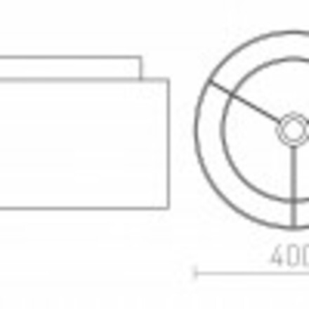 RENDL DOUBLE 40/30 stínidlo Chintz limetková/bílé PVC max. 23W R11563