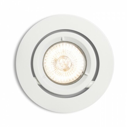 RENDL VIP výklopná matná bílá 230V GU10 50W R11746