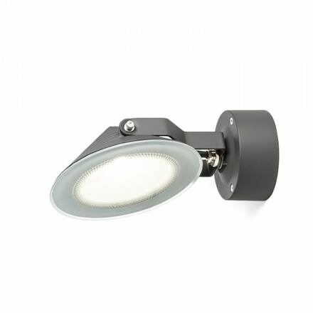 RENDL FOX venkovní reflektor antracitová 230V LED 9W 120° IP65 3000K R11753