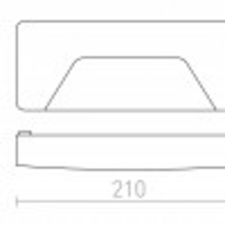 RENDL RENO SQ INDR nástěnná šedá 230V LED 3W IP65 3000K R11950