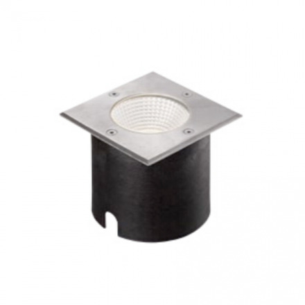 RENDL RIZZ SQ 125 nerez 230V LED 7W 41° IP67 3000K R11962