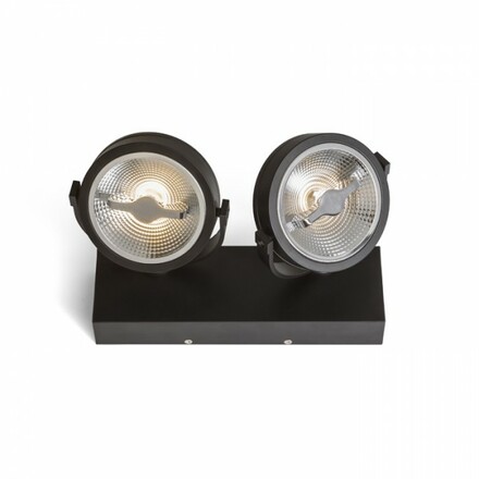 RENDL KELLY LED II nástěnná černá 230V LED 2x12W 24° 3000K R12335