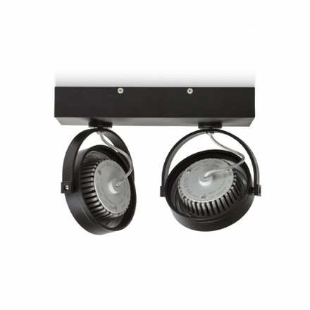 RENDL KELLY LED II nástěnná černá 230V LED 2x12W 24° 3000K R12335