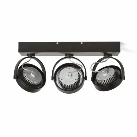 RENDL KELLY LED III nástěnná černá 230V LED 3x12W 24° 3000K R12337