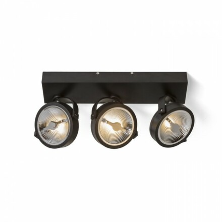 RENDL KELLY LED III nástěnná černá 230V LED 3x12W 24° 3000K R12337