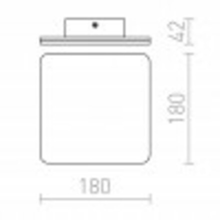 RENDL VIENNA přisazená bílá 230V LED 9W 3000K R12589