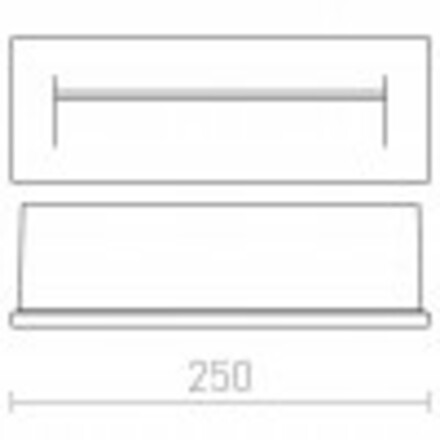 RENDL RASQ zápustná do stěny bílá 230V LED 8.5W IP65 3000K R12627