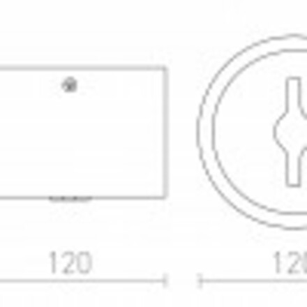 RENDL KELLY LED DIMM stropní bílá 230V LED 15W 45° 3000K R12633