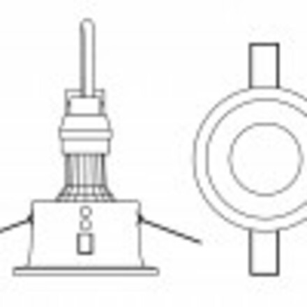 RENDL BERMUDA zápustná bílá 230V GU10 35W IP65 R12749