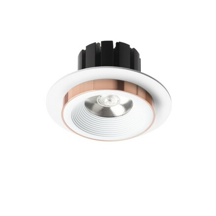 RENDL SHARM R I zápustná bílá měď 230V LED 10W 24° 3000K R13235