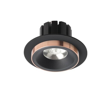 RENDL SHARM R I zápustná černá/černá měď 230V LED 10W 24° 3000K R13239