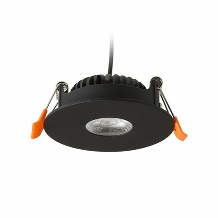 RENDL SPRAY 9 zápustná černá 230V LED 7W 24° 3000K R13300