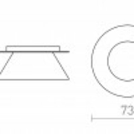 RENDL CANTO dekorativní kroužek měděná fólie  R13475