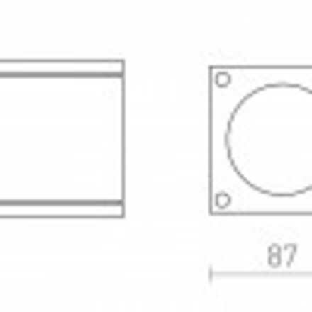 RENDL RODGE stropní antracitová 230V GU10 35W IP54 R13511