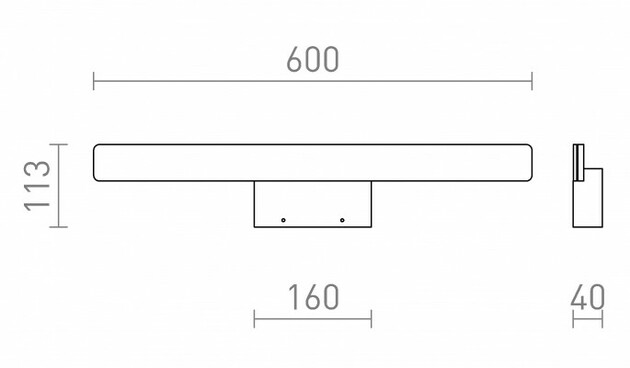 RENDL MAREA 60 bílá 230V LED 18W IP44 3000K R13554