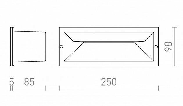 RENDL RAGG zápustná bílá 230V LED 12W IP65 3000K R13620