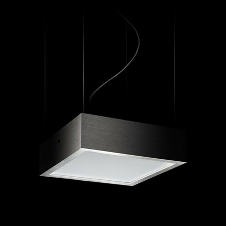 RENDL STRUCTURAL LED 20x20 závěsná česaný hliník 230V LED 12W 3000K R13709