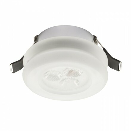 RENDL OSONA S kruhová zápustná satinovaný akryl 230V/350mA LED 3x1W 4000K R13741