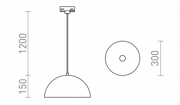 RENDL MONROE pro tříokr. lištu měď 230V E27 42W R13819