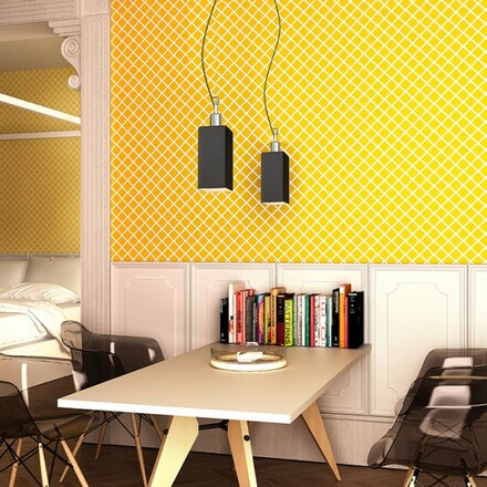 RENDL LIZ NEW závěsná černá chrom 230V E27 28W R13823