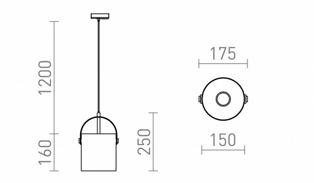RENDL JULIETTA 16 pro jednookr. lištu opálové sklo/černá 230V E27 20W R13860
