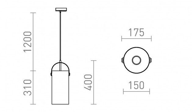 RENDL JULIETTA 31 pro jednookr. lištu opálové sklo/černá 230V E27 20W R13861