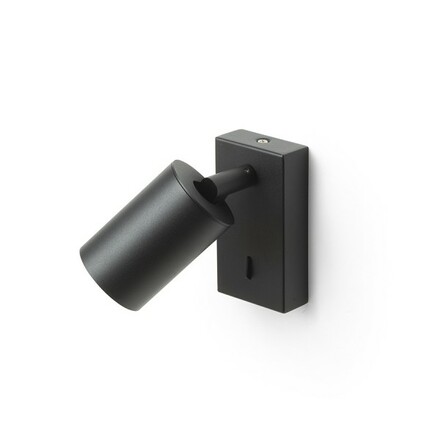 RENDL DUDE nástěnná černá 230V LED GU10 9W R13925