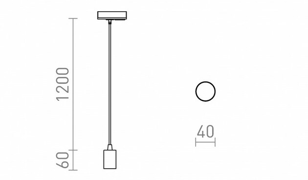 RENDL ARAQ pro jednookr. lištu závěsná česaná mosaz/černá 230V E27 42W R13978