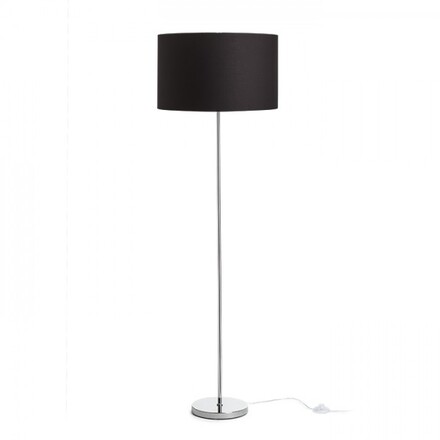RENDL NYC/RON 40/25 stojanová Monaco holubí šeď/stříbrné PVC/chrom 230V E27 11W R14082